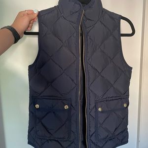 Jcrew navy vest
